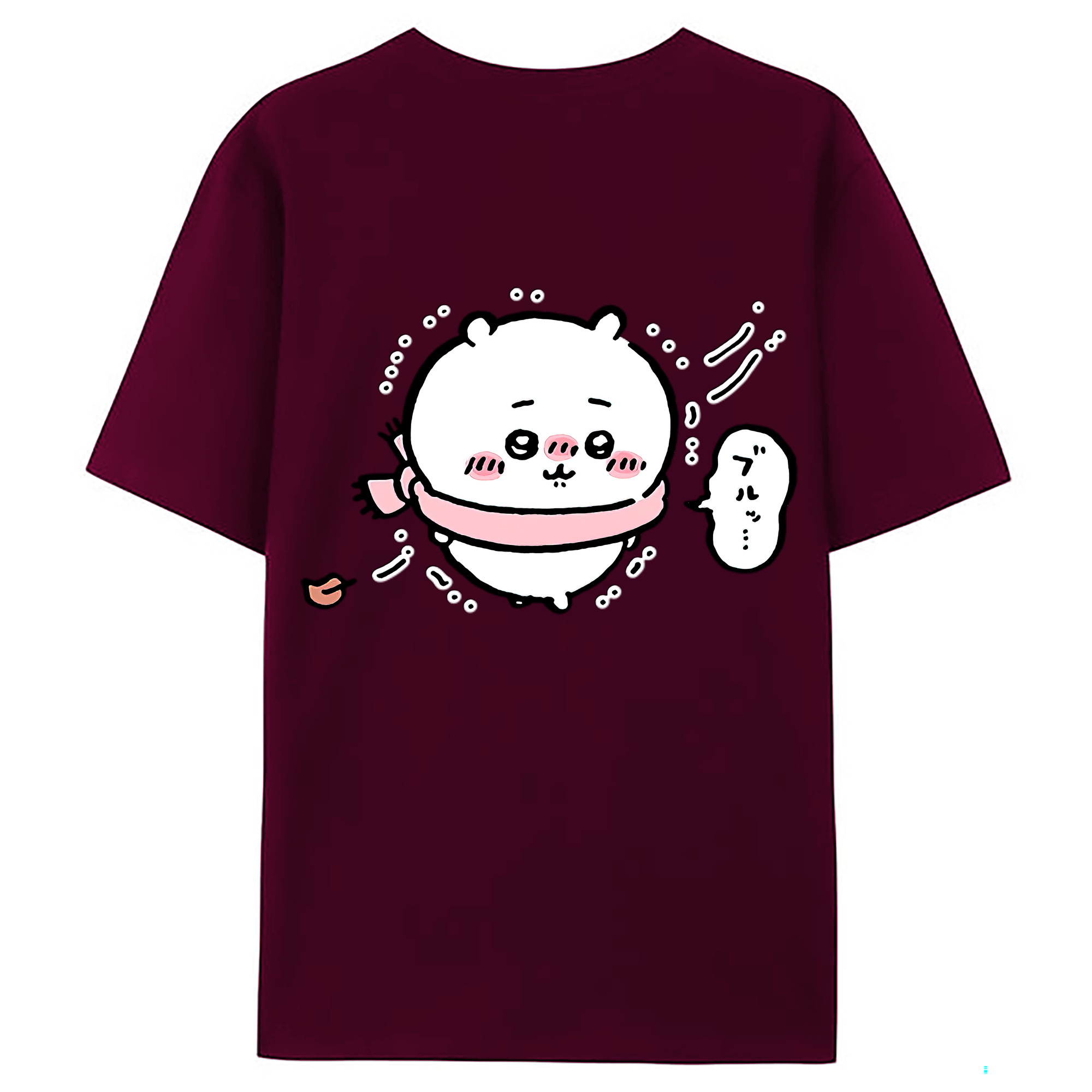 （画像用） ちいかわ ちいかわ Chii-kawa chiikawa レディース半袖Tシャツ(バックプリント)